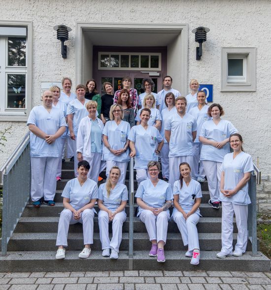 Gruppenbild des Therapiezentrums Hennigsdorf